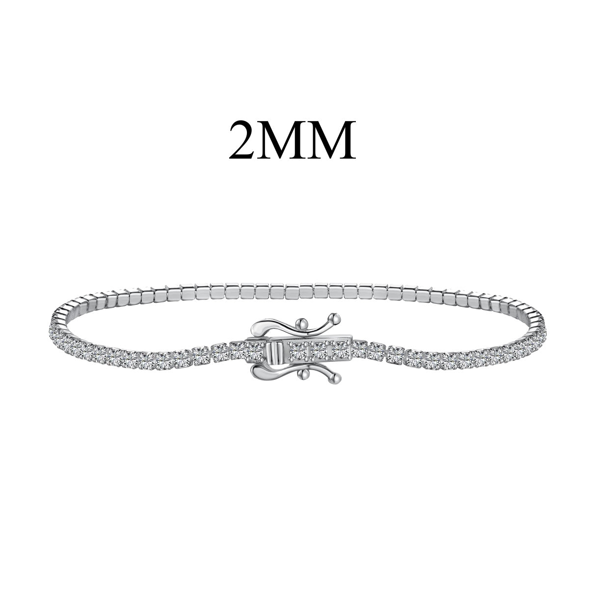 [Kismet Jewels ]Radiant Colorful Round Cut Party Bracelet