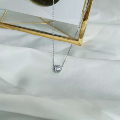 [Kismet Jewels ]Luxurious Round Cut Necklace