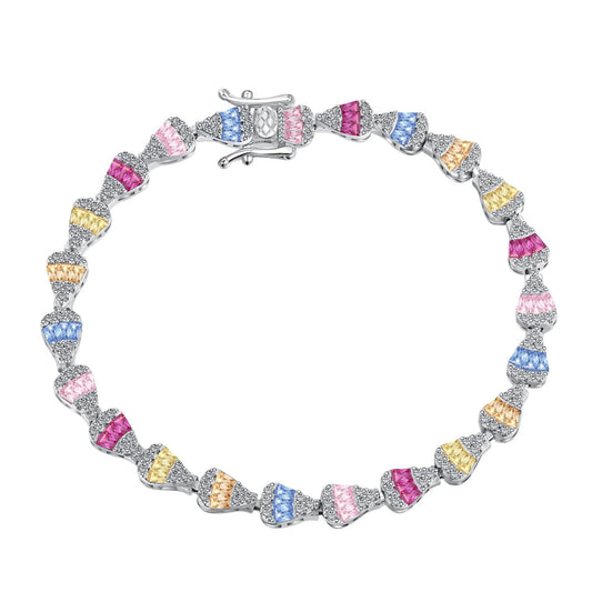 [Echo Fine ]Radiant Water Drop Shape Daily Bracelet