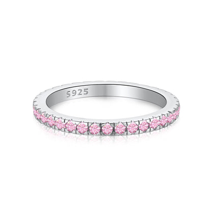 [Kismet Jewels ]Delicate Sparkling Round Cut Daily Ring