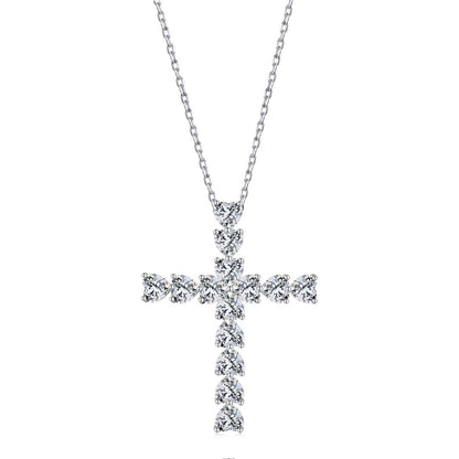 [Kismet Jewels ]Radiant Cross Shape Necklace