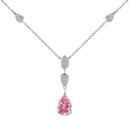 [Kismet Jewels ]Dazzling Pear Cut Necklace