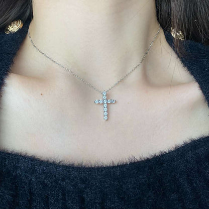 [Kismet Jewels ]Unique Cross Shape Necklace
