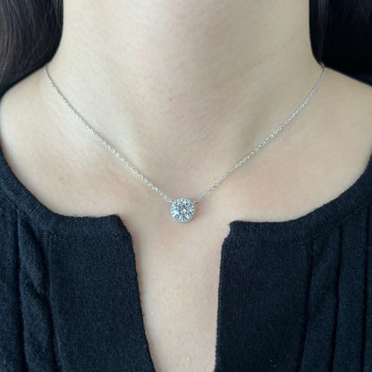 [Kismet Jewels ]Luxurious Round Cut Necklace
