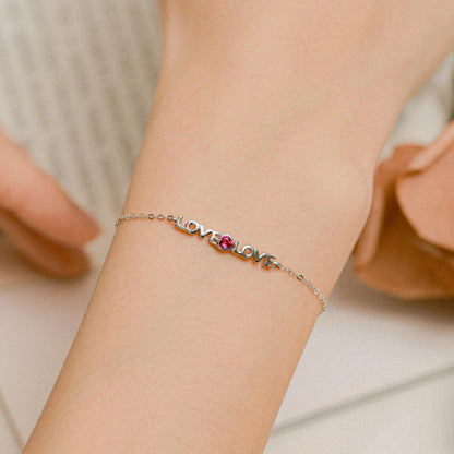 [Kismet Jewels ]Romantic Heart Shape Lover Bracelet