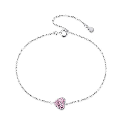 [Kismet Jewels ]Heart-Shaped Gentle and Versatile Bracelet