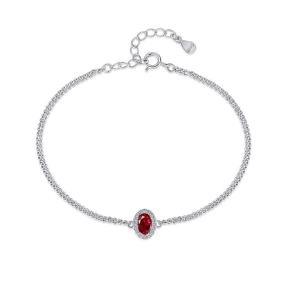 [Kismet Jewels ]Exquisite Oval Shape Bracelet
