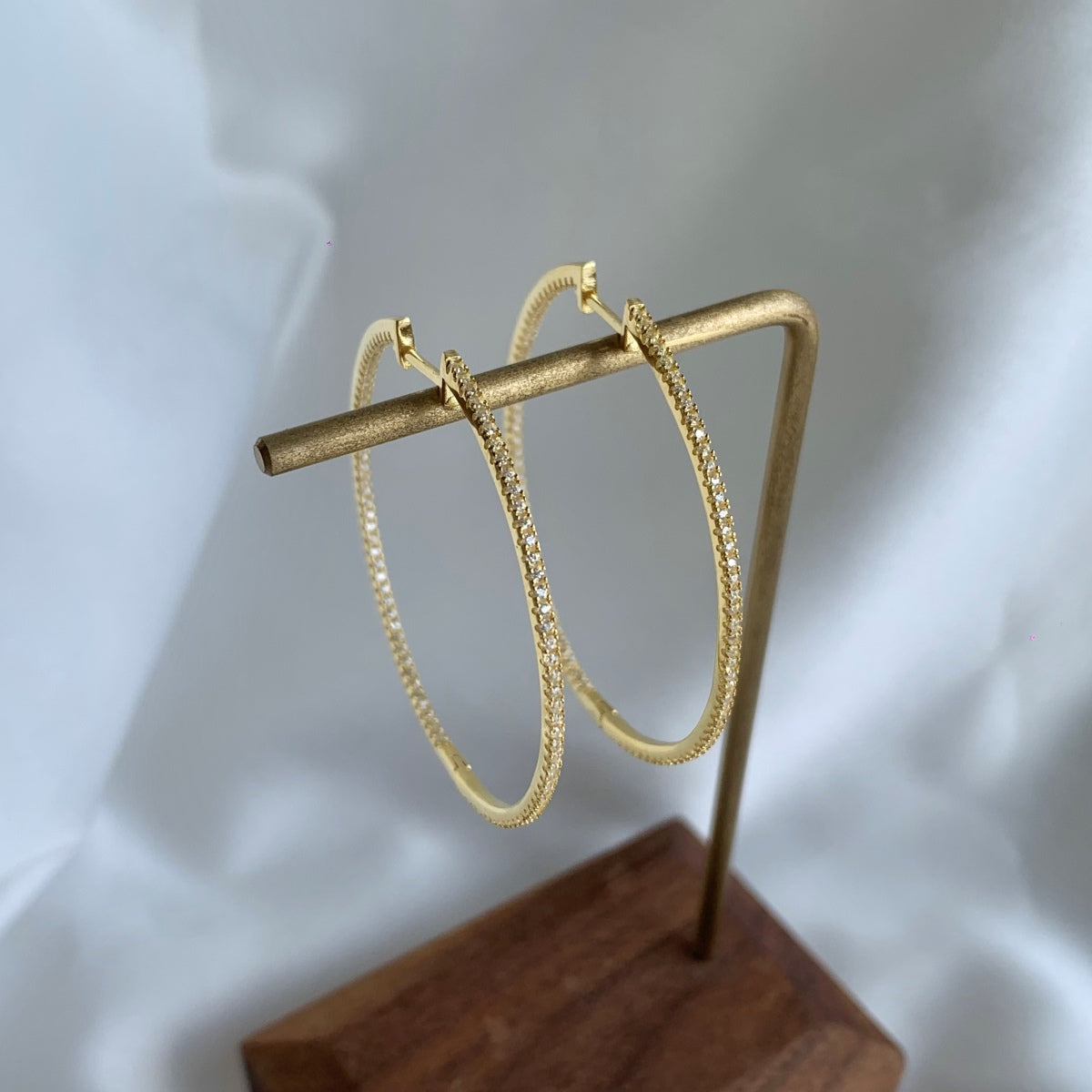 [Kismet Jewels ]Popular Large Hoop Earrings