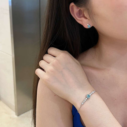 [Kismet Jewels ]Luxurious Heart Of The Ocean Bracelet