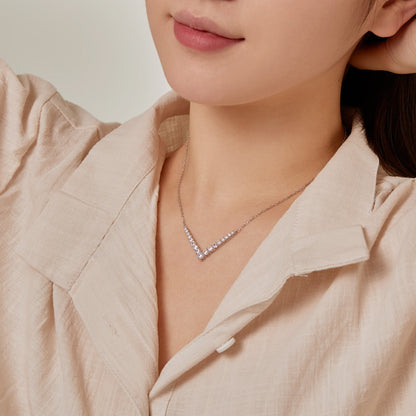 [Echo Fine ]Ornate Round Cut Necklace