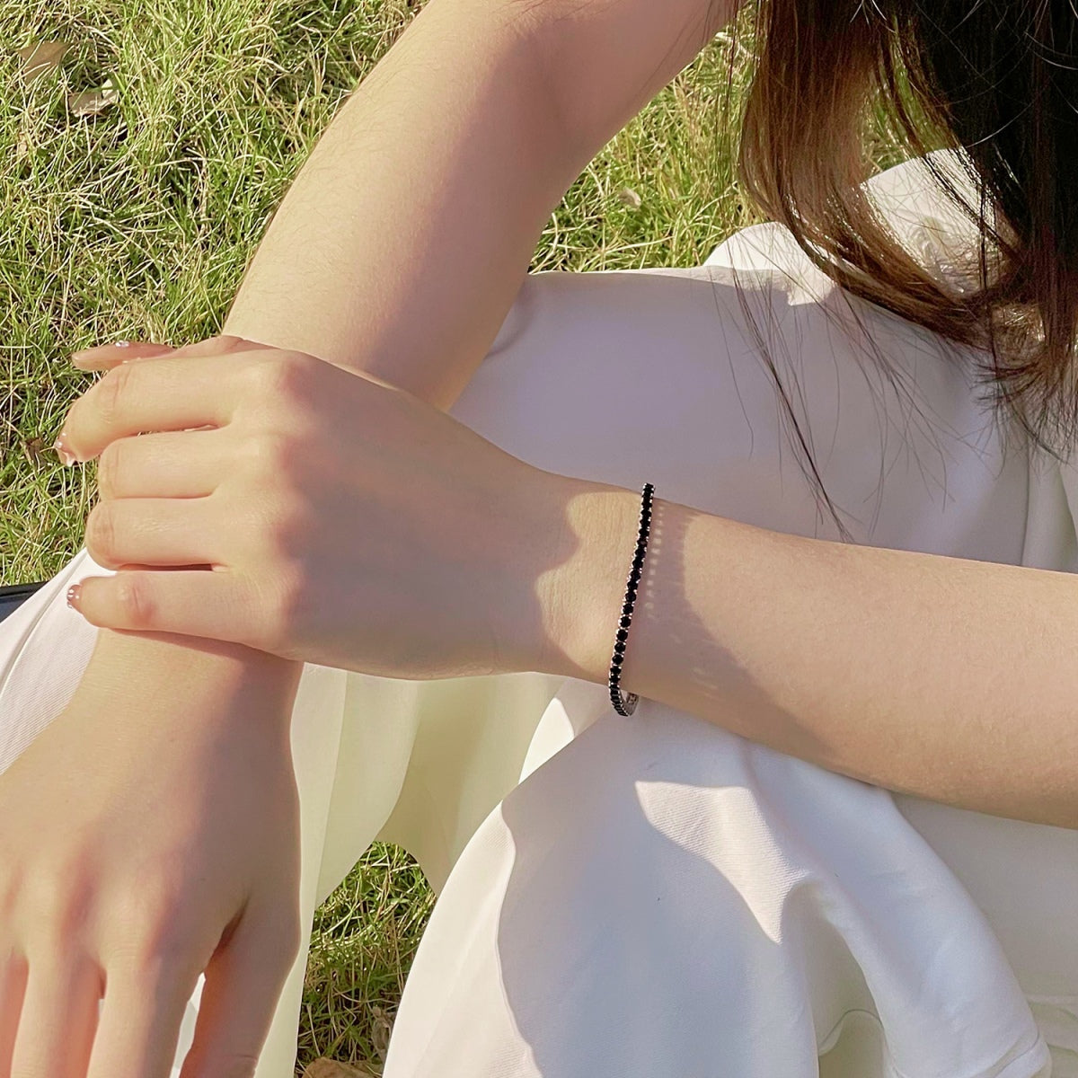 [Kismet Jewels ]Radiant Colorful Round Cut Party Bracelet