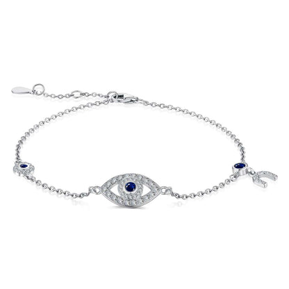 [Kismet Jewels ]Dainty Eye Shape Necklace