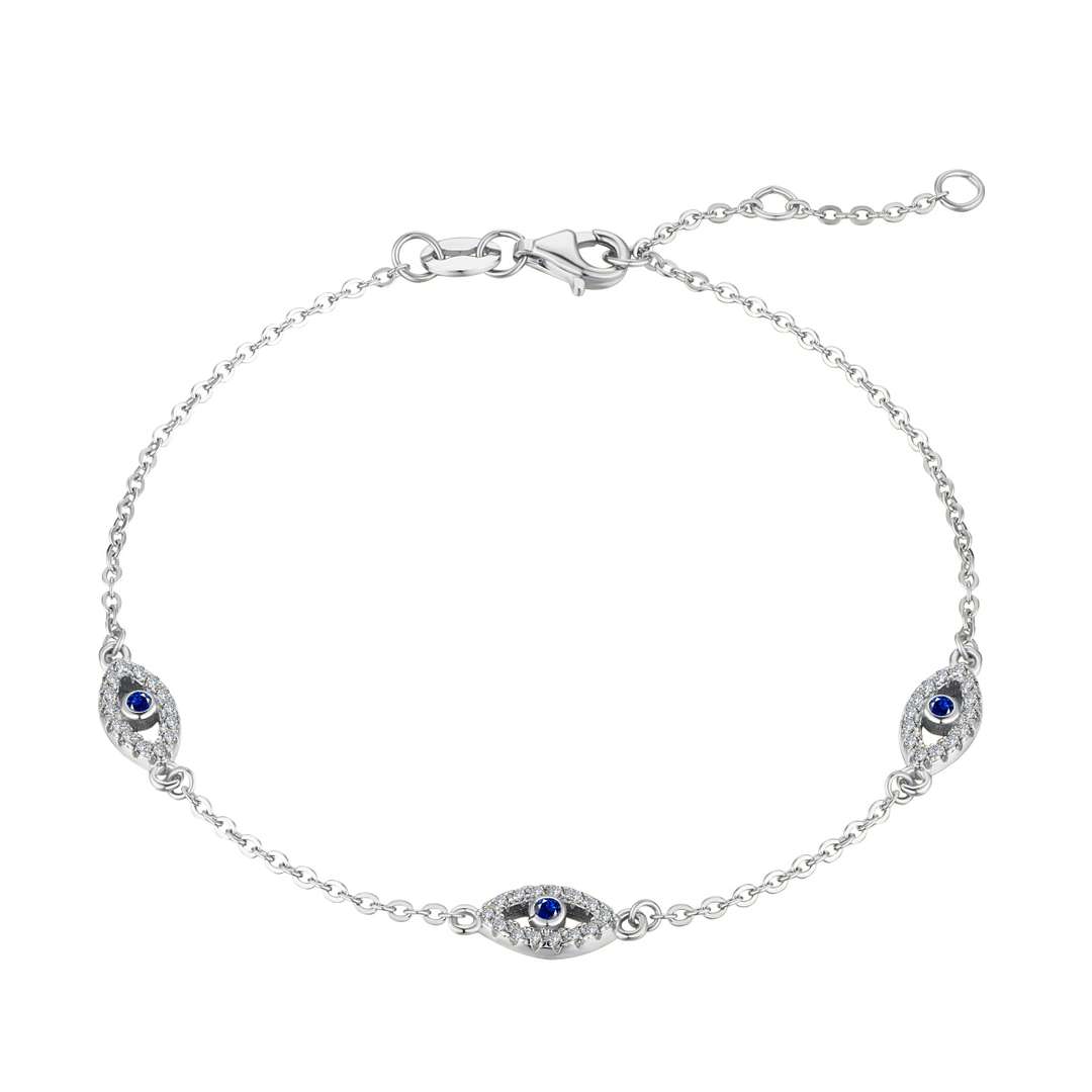 [Kismet Jewels ]Evil Eye Shape Pendent Necklace