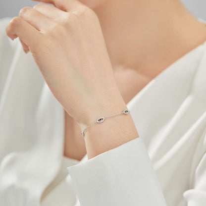 [Kismet Jewels ]Evil Eye Shape Pendent Necklace