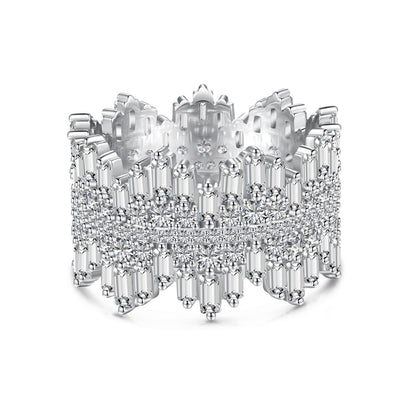 [Kismet Jewels ]Luxurious Colorful Radiant Cut Daily Ring