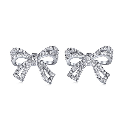 [Kismet Jewels ]Dainty Bow Shape Earrings