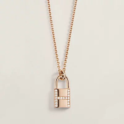 [Kismet Jewels ]HM ADVANCED NICHE LOCK HEAD NECKLACE DIAMONDS