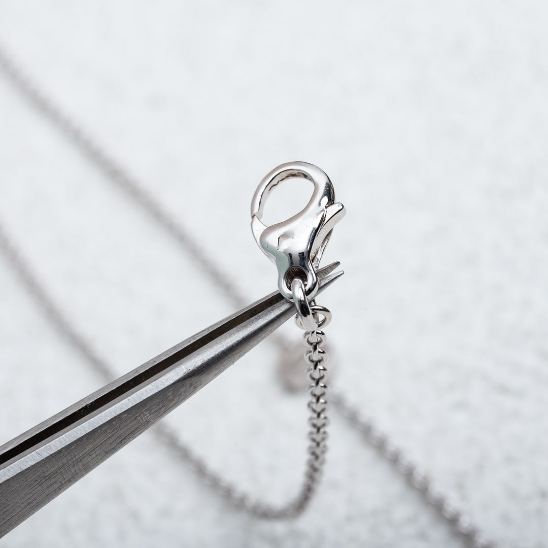 [Kismet Jewels ]PARENTESI NECKLACE SILVER