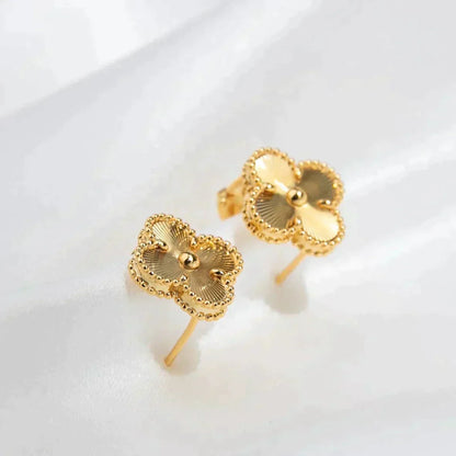 [Kismet Jewels ]CLOVER MEDIUM 1 MOTIFS LASER EARRINGS
