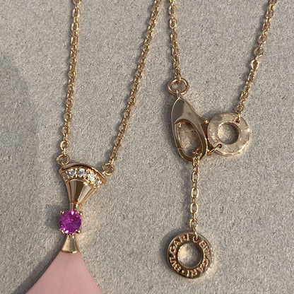 [Kismet Jewels ]DREAM NECKLACE PINK OPAL
