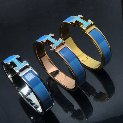 [Kismet Jewels ]H BRACELET BLUE RAINBOW CERAMIC
