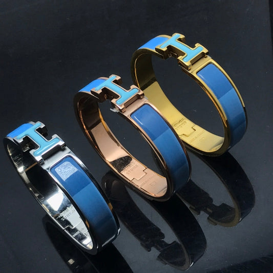 [Kismet Jewels ]H BRACELET BLUE RAINBOW CERAMIC