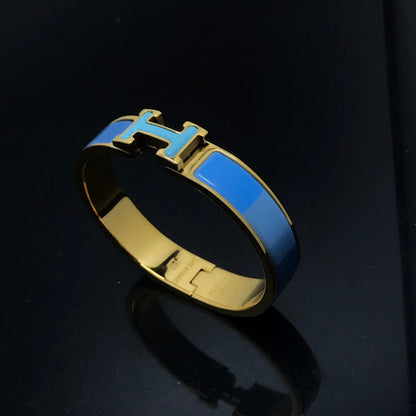 [Kismet Jewels ]H BRACELET BLUE RAINBOW CERAMIC