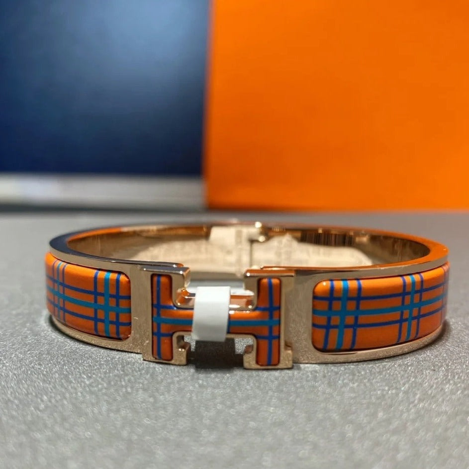 [Kismet Jewels ]H TARTAN BRACELET 12MM