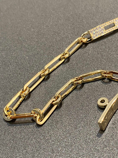 [Kismet Jewels ]CHAINE BRACELET SMALL MODEL DIAMOND