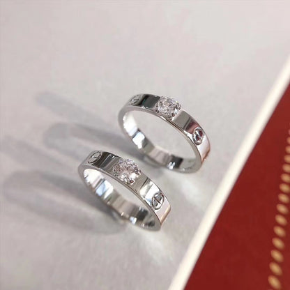 [Kismet Jewels ]LOVE RING 3.6MM 1 BIG DIAMOND
