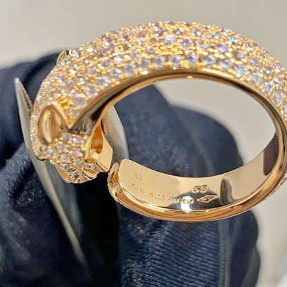 [Kismet Jewels ]PANTHERE PINK GOLD DIAMOND RING
