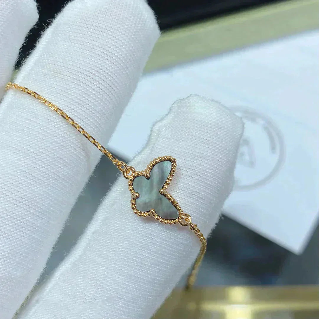 [Kismet Jewels ]BUTTERFLY DARK MOP BUTTERFLY BRACELET