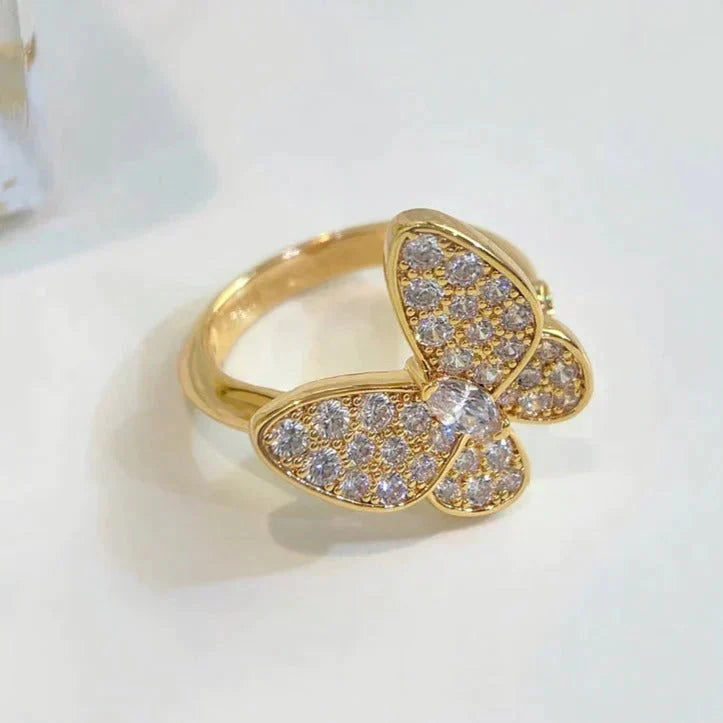 [Kismet Jewels ]BUTTERFLY DIAMOND RING
