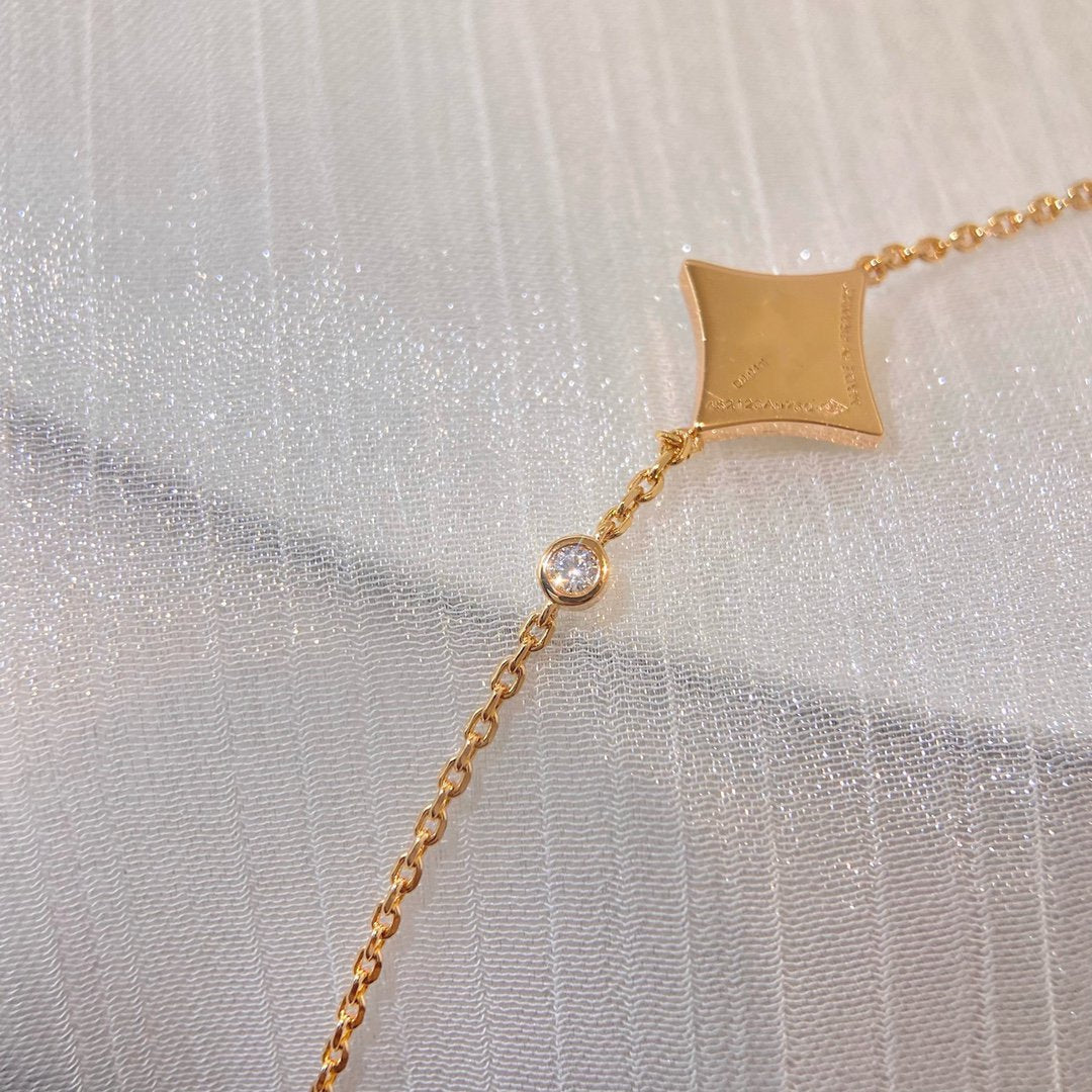 [Kismet Jewels ]COLOR STAR CARNELIAN PINK GOLD DIAMOND BRACELET