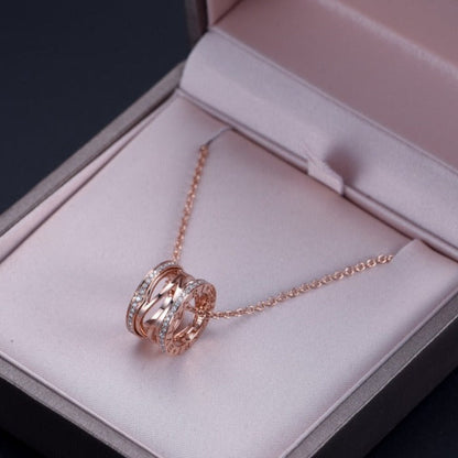 [Kismet Jewels ]ZERO 1 PINK GOLD DIAMOND OPEN NECKLACE