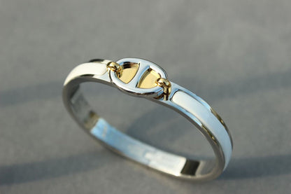 [Kismet Jewels ]CLIC CHAINE SILVER BRACELET