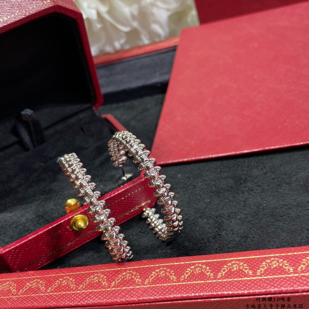 [Kismet Jewels ]CLASH LARGE HOOP EARRINGS