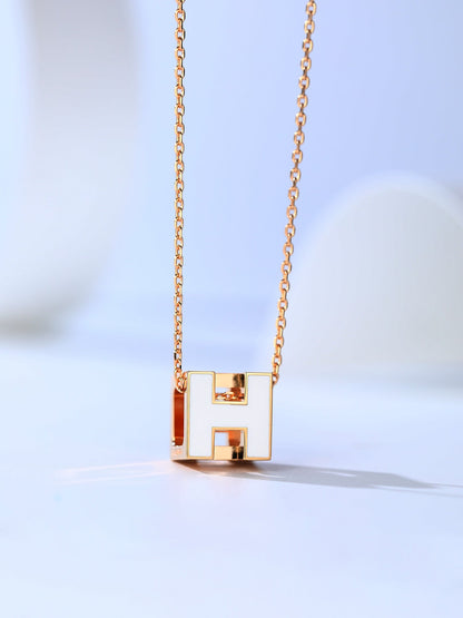 [Kismet Jewels ]H CAGE PINK GOLD NECKLACE