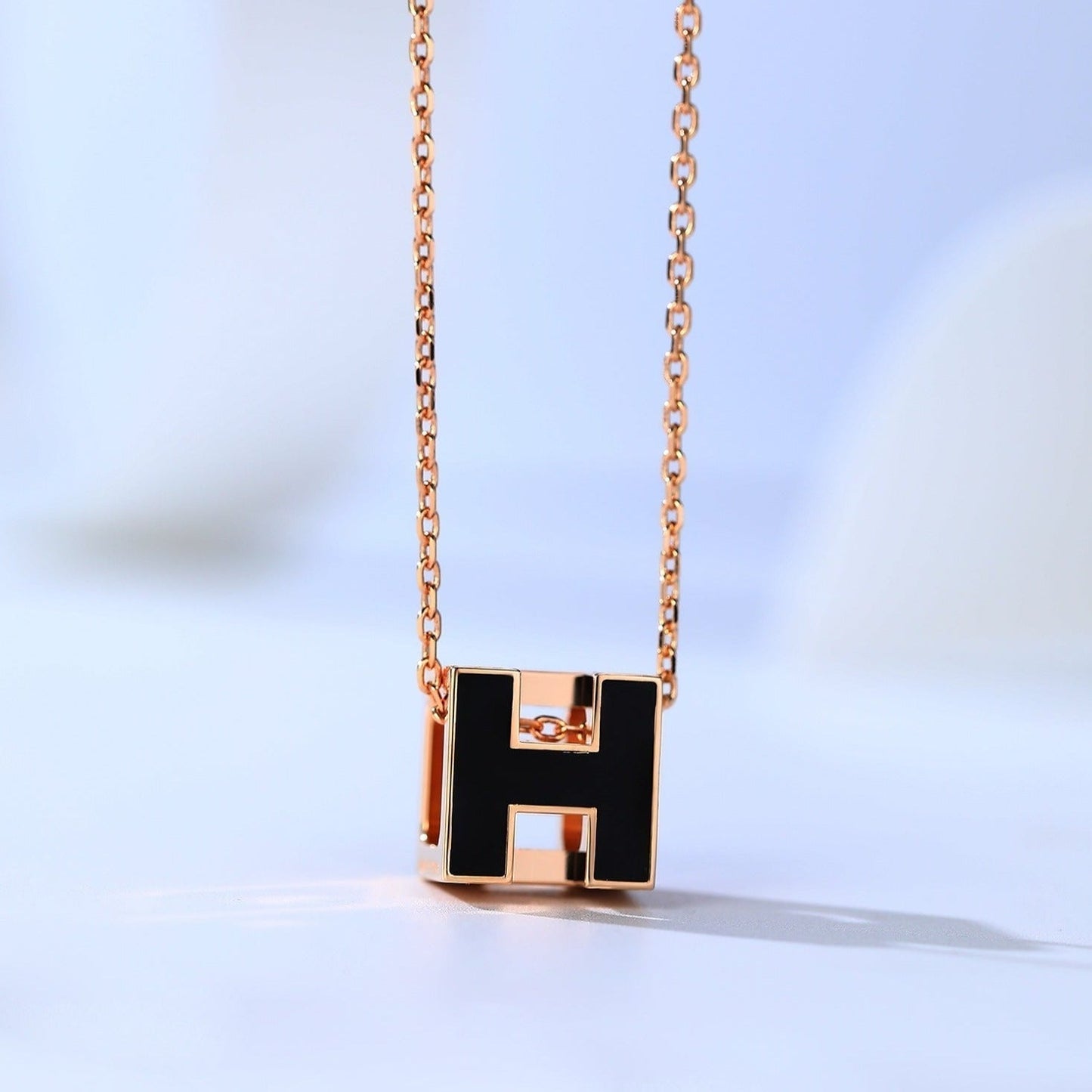 [Kismet Jewels ]H CAGE PINK GOLD NECKLACE