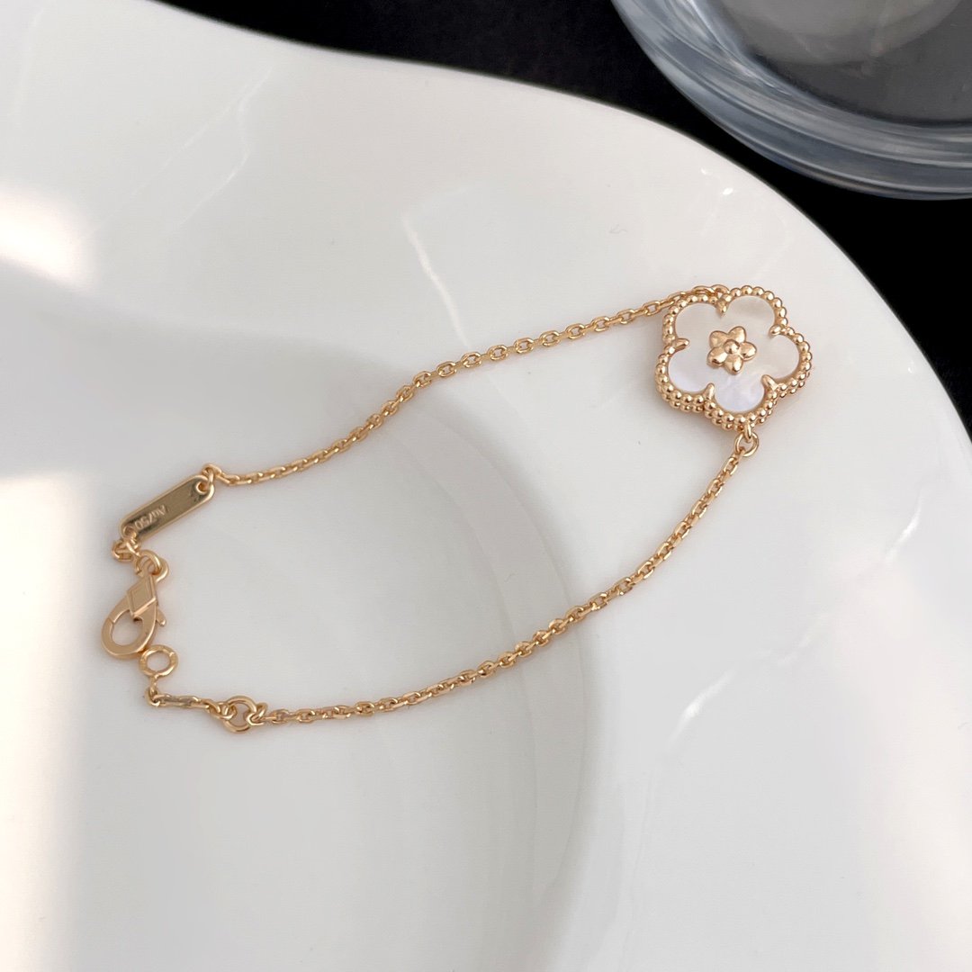 [Kismet Jewels ]LUCKY SPRING ROSE GOLD MOP BRACELET