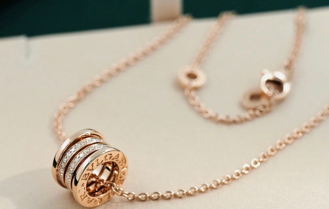 [Kismet Jewels ]ZERO 1 PINK GOLD DIAMOND NECKLACE