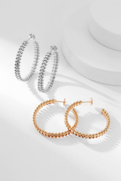 [Kismet Jewels ]CLASH HOOP EARRINGS