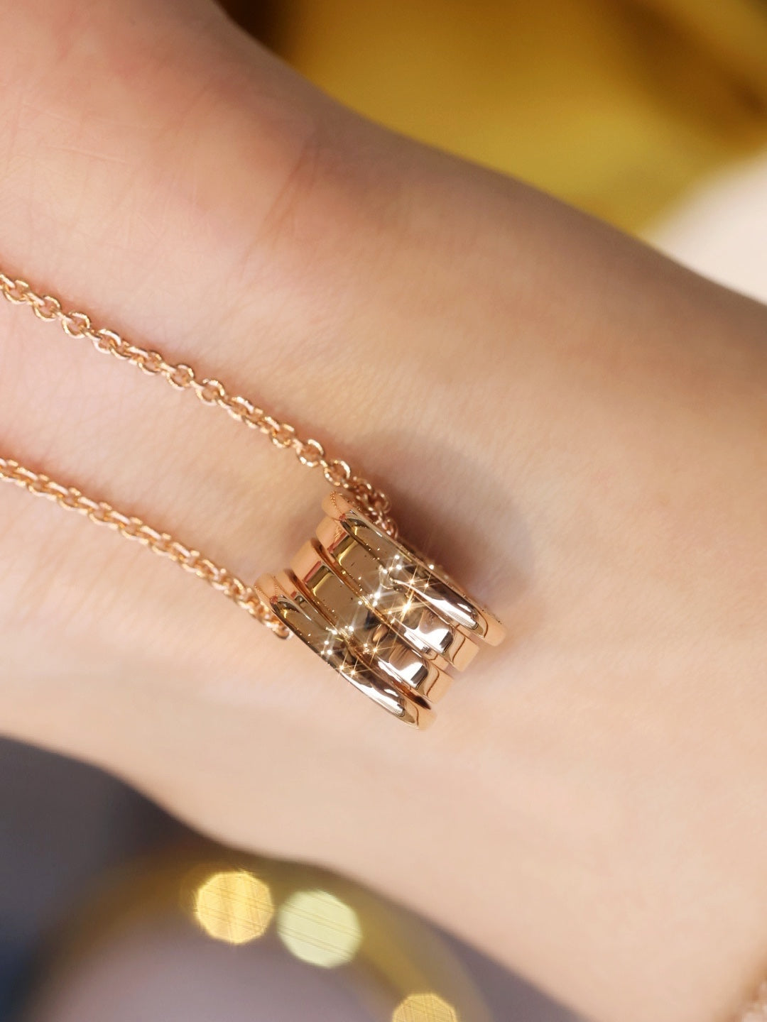 [Kismet Jewels ]ZERO 1 PINK GOLD NECKLACE