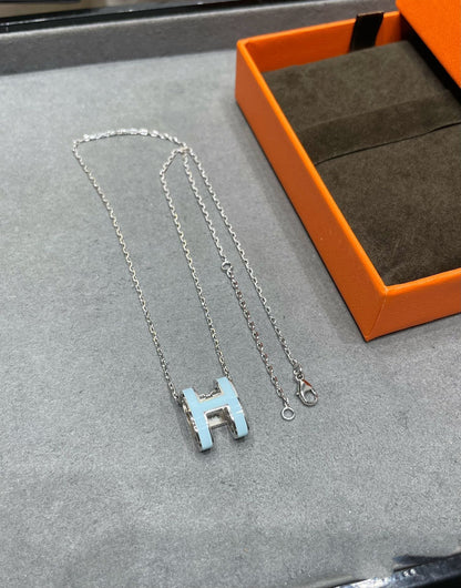 [Kismet Jewels ]POP H SKY BLUE NECKLACE
