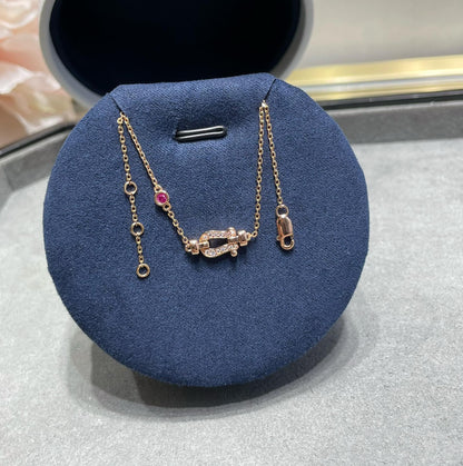 [Kismet Jewels ]FORCE 10 DIAMOND CHAIN LINK PINK GOLD BRACELET