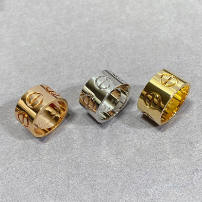 [Kismet Jewels ]LOVE 11MM LARGE RING