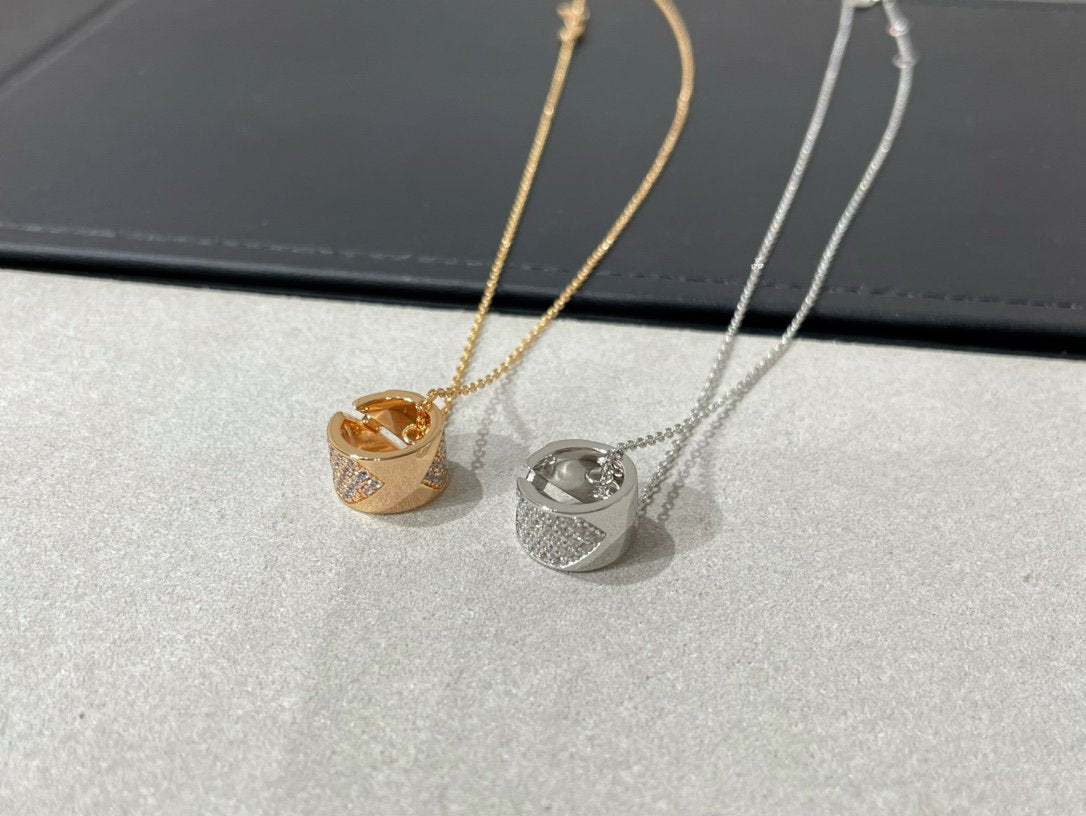 [Kismet Jewels ]LIENS EVIDENCE DIAMOND PAVED NECKLACE