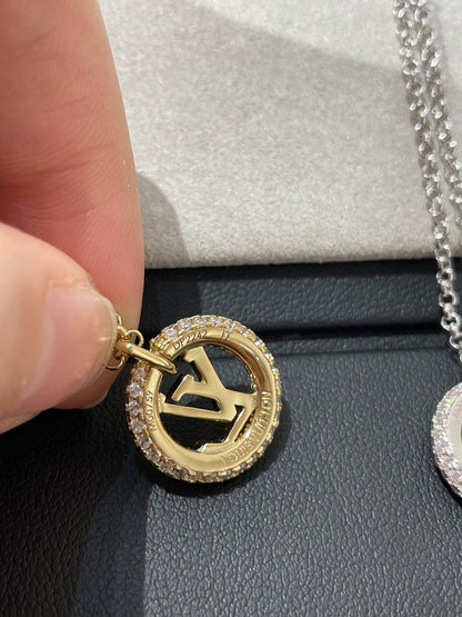 [Kismet Jewels ]BY NIGHT DIAMOND PAVED NECKLACE