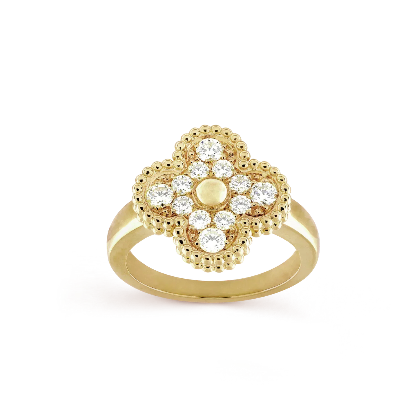 [Kismet Jewels ]CLOVER DIAMOND RING