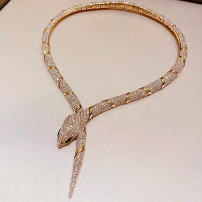[Kismet Jewels ]HAUTE COUTURE GOLD SERPENTI NECKLACE